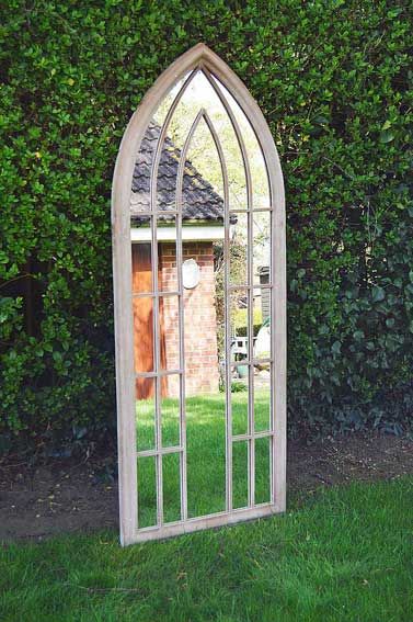 Somerley Gothic Arch Large Garden, Large Gothic Wall Mirror